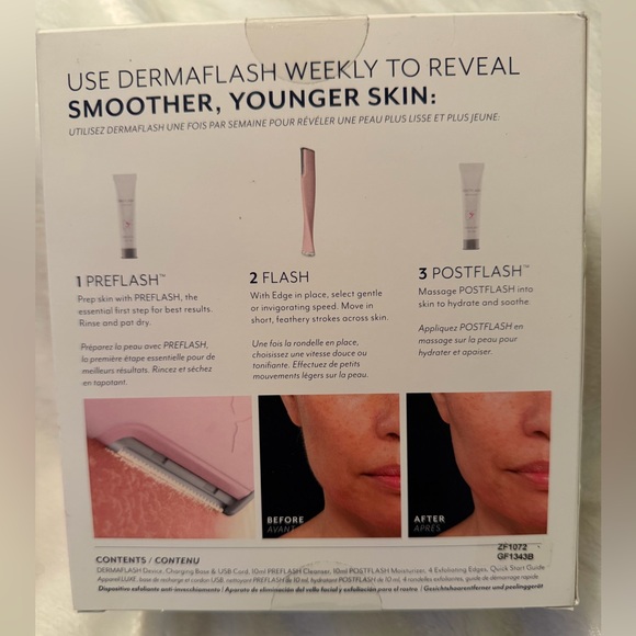 Dermaflash Luxe Anti-Aging Exfoliation Device - Pink - Picture 2 of 3